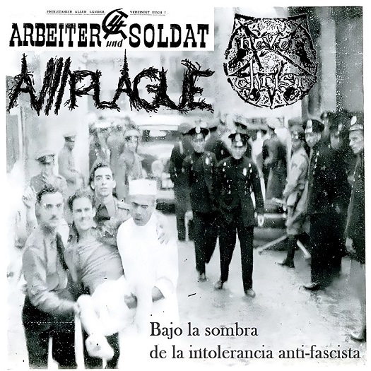 Capa de Bajo la sombra de la intolerancia antifascista