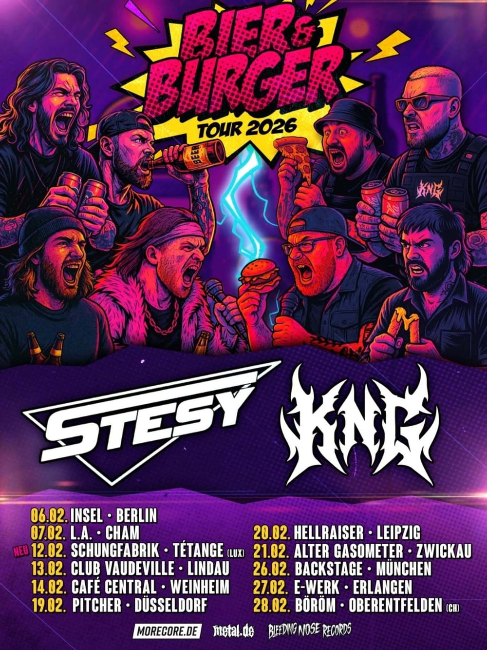 Datas de concertos de STESY