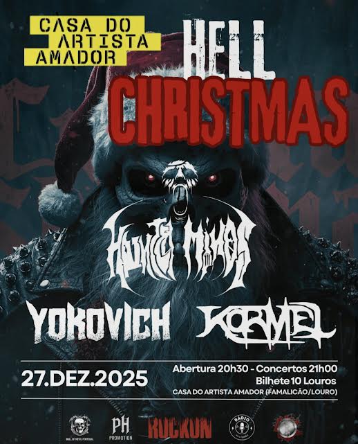 Cartaz Hell Christmas CAA 2025