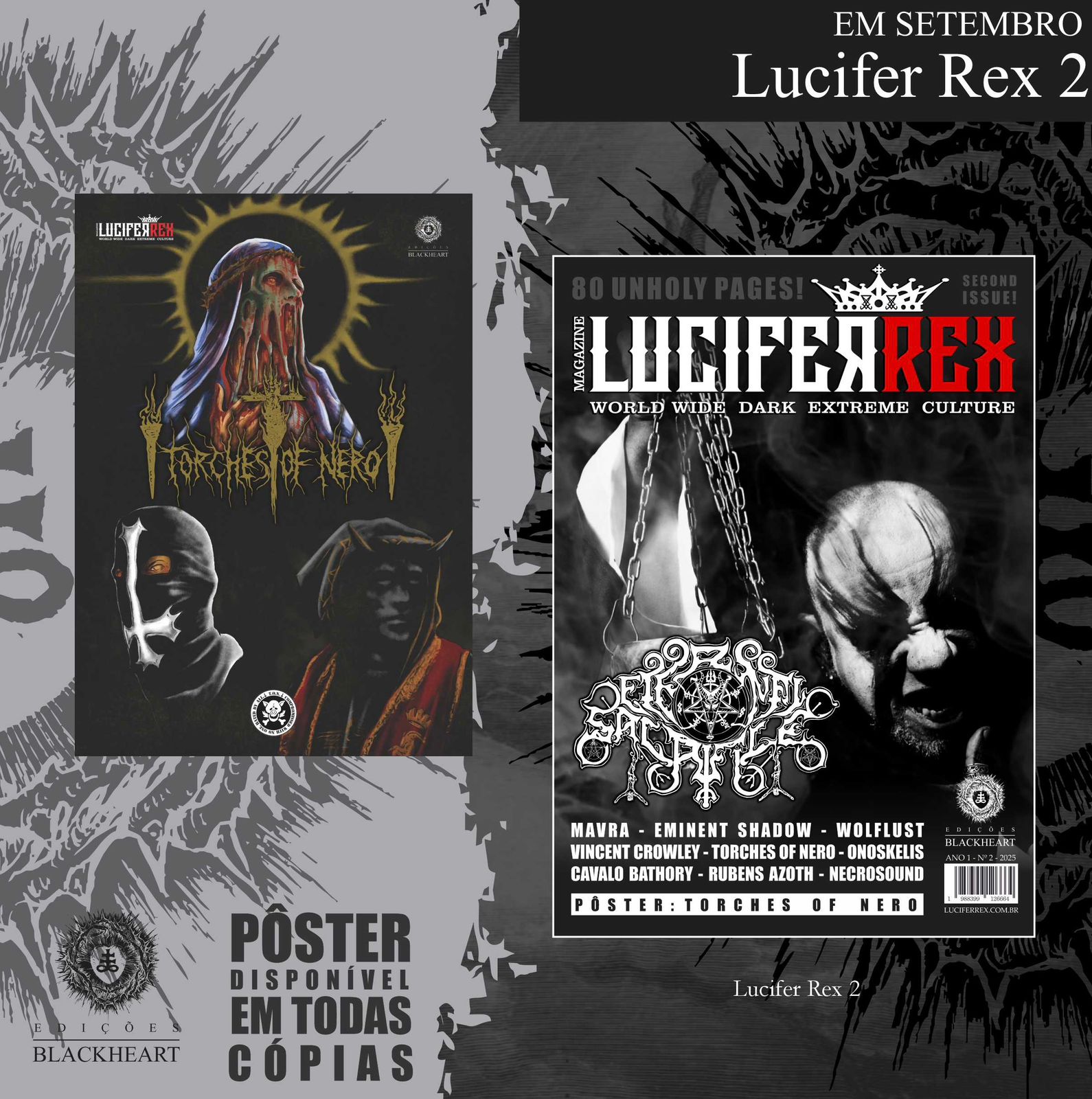 Capa da Lucifer Rex Magazine
