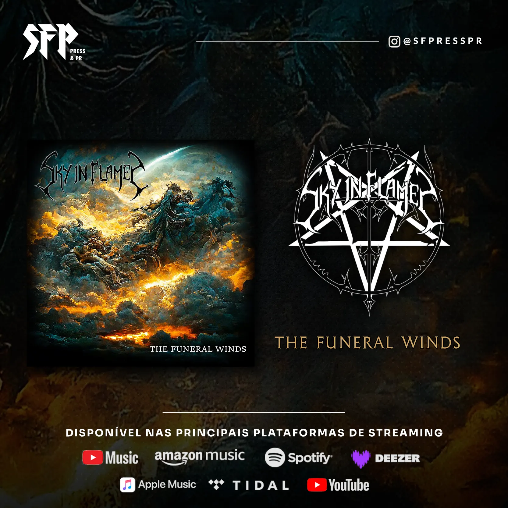 Sky in Flames - The Funeral Winds