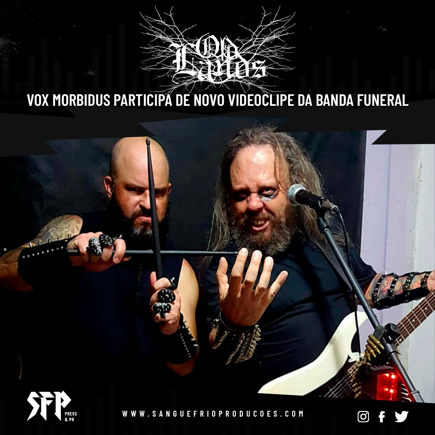 Vox Morbidus no vídeo de Funeral