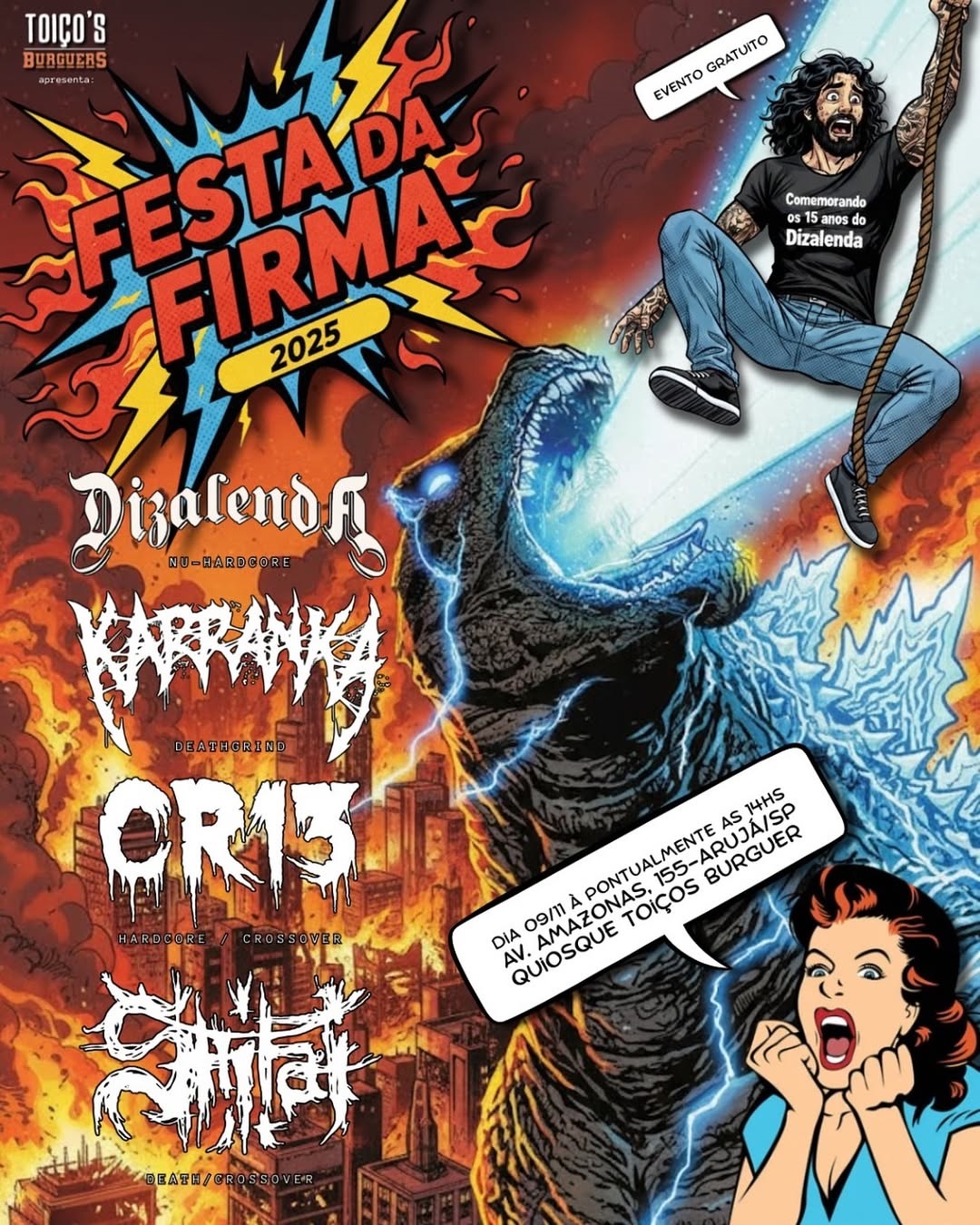 Cartaz Festa da Firma 2025