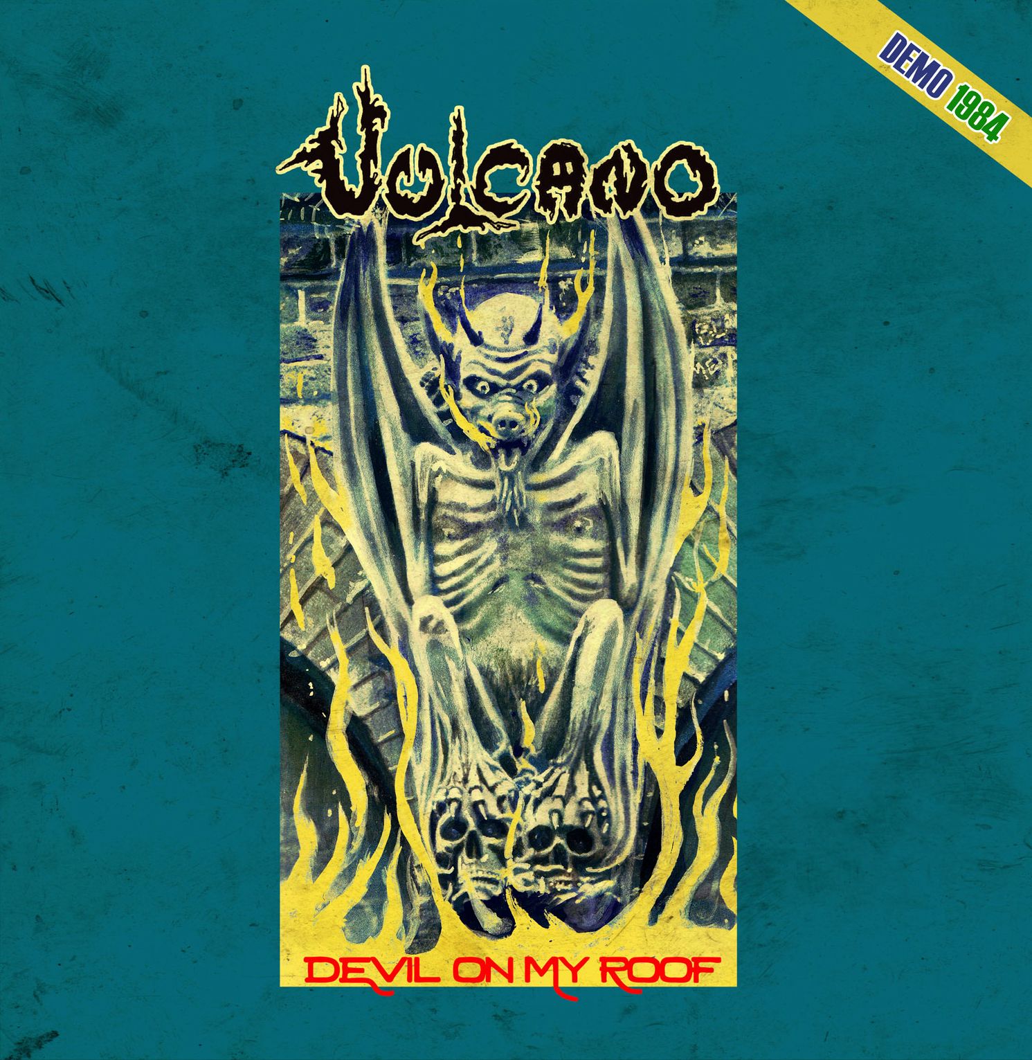 Capa do relançamento de Devil On My Roof