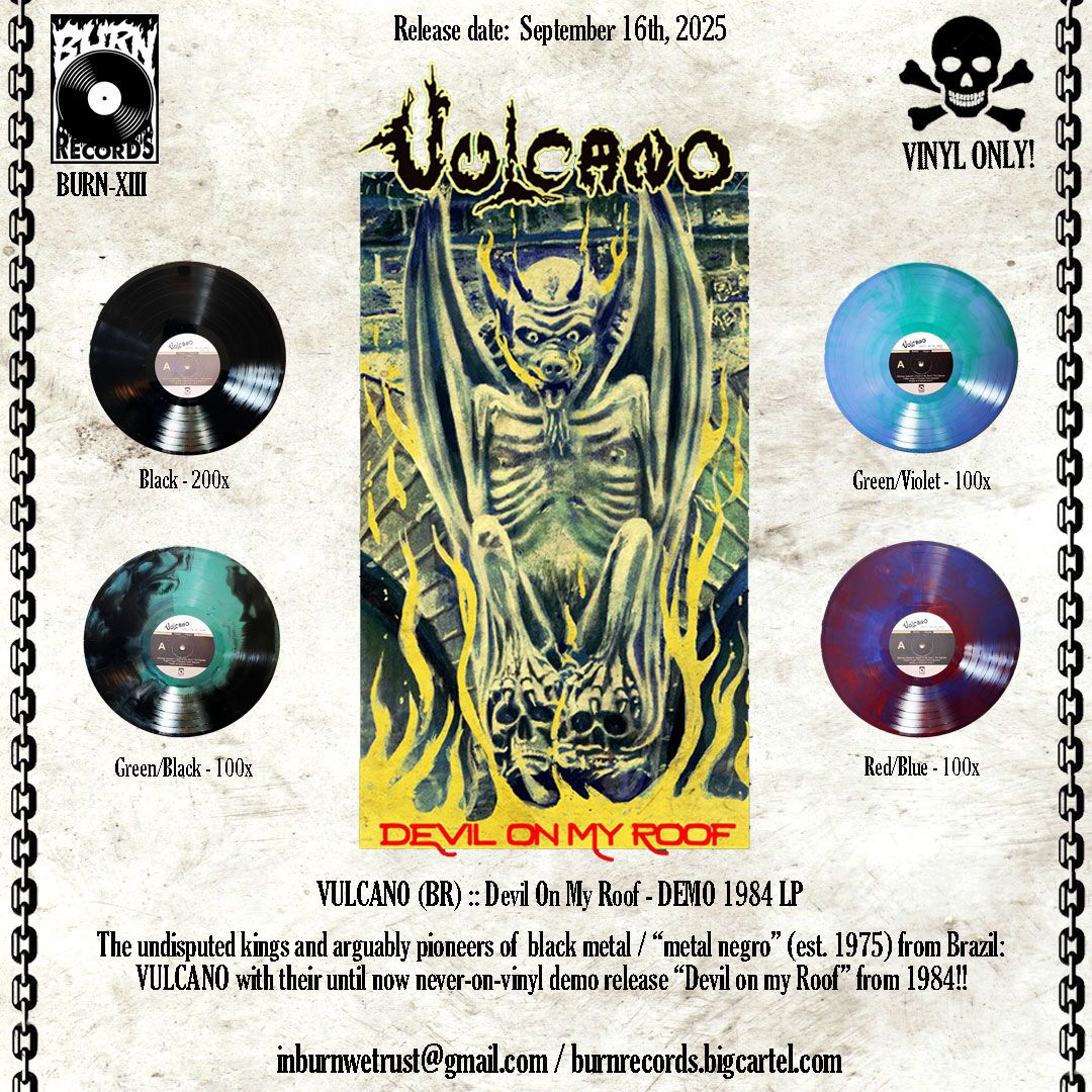 Vinil do relançamento de Devil On My Roof