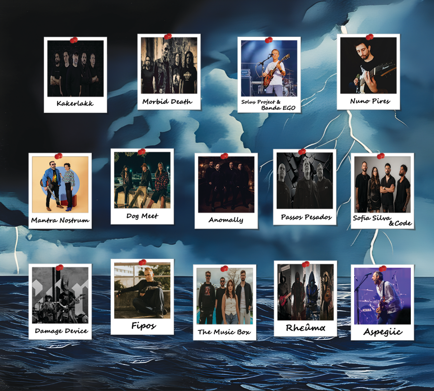 Artistas da compilação O Anticiclone 2025
