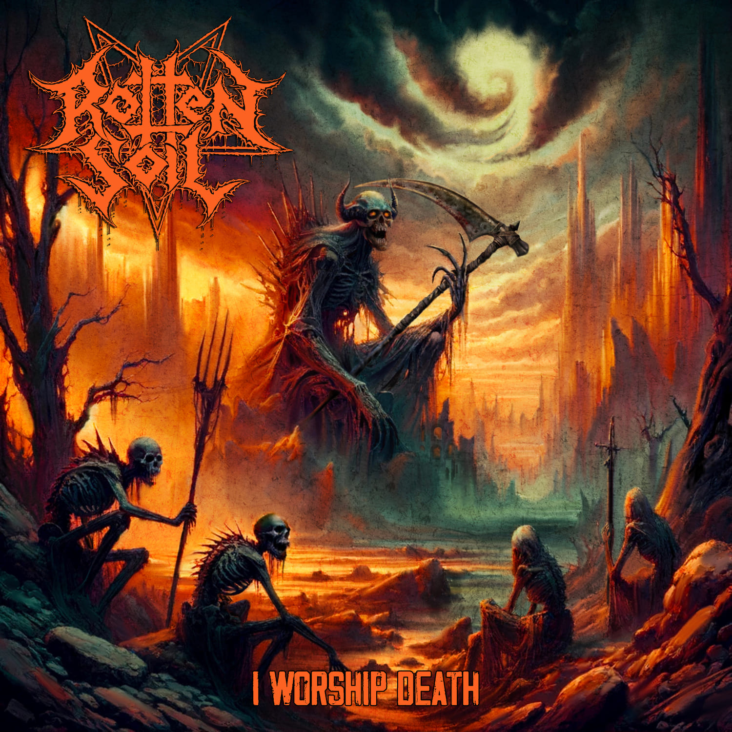 Capa do álbum I Worship Death