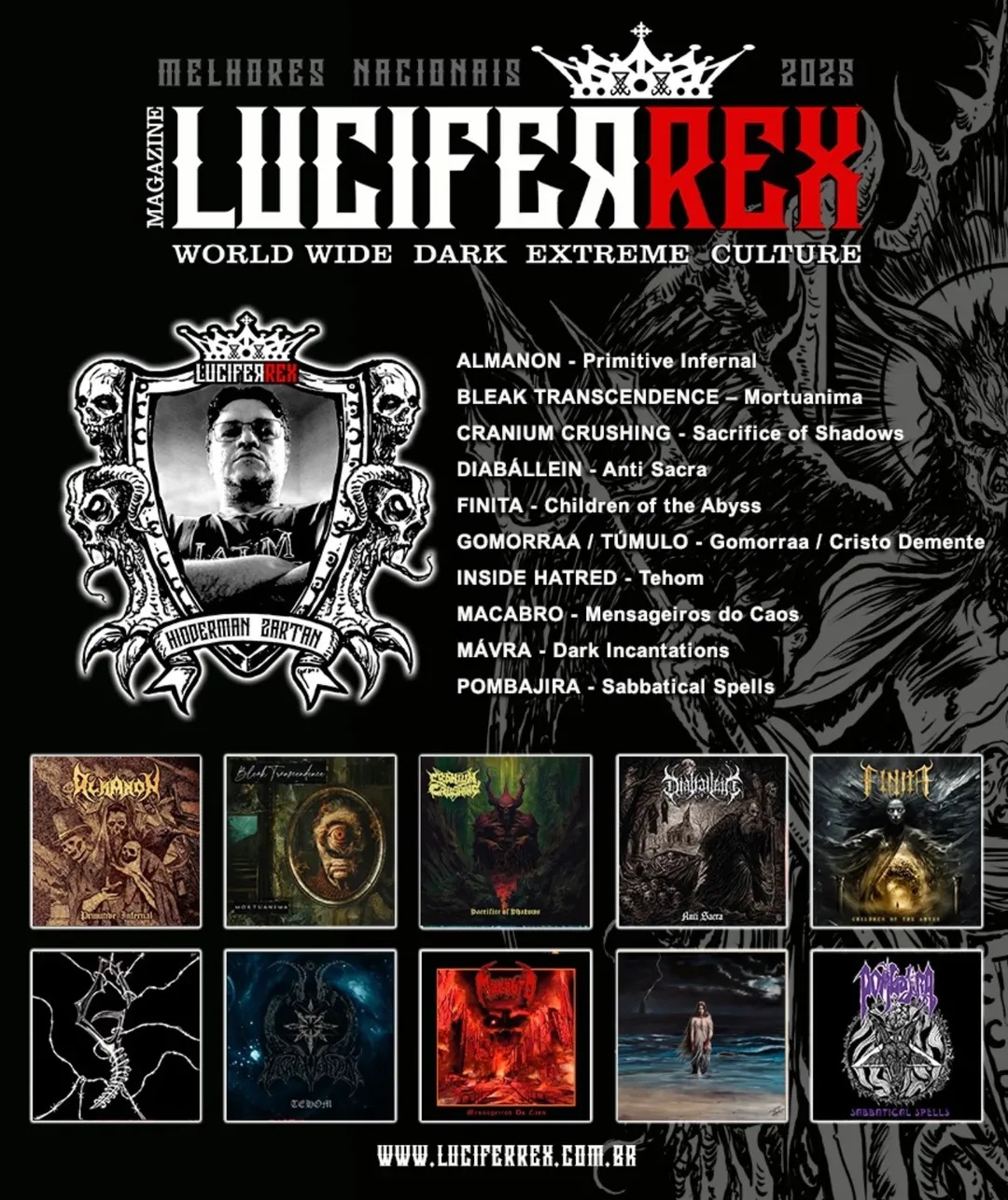 Destaque no Lucifer Rex Magazine