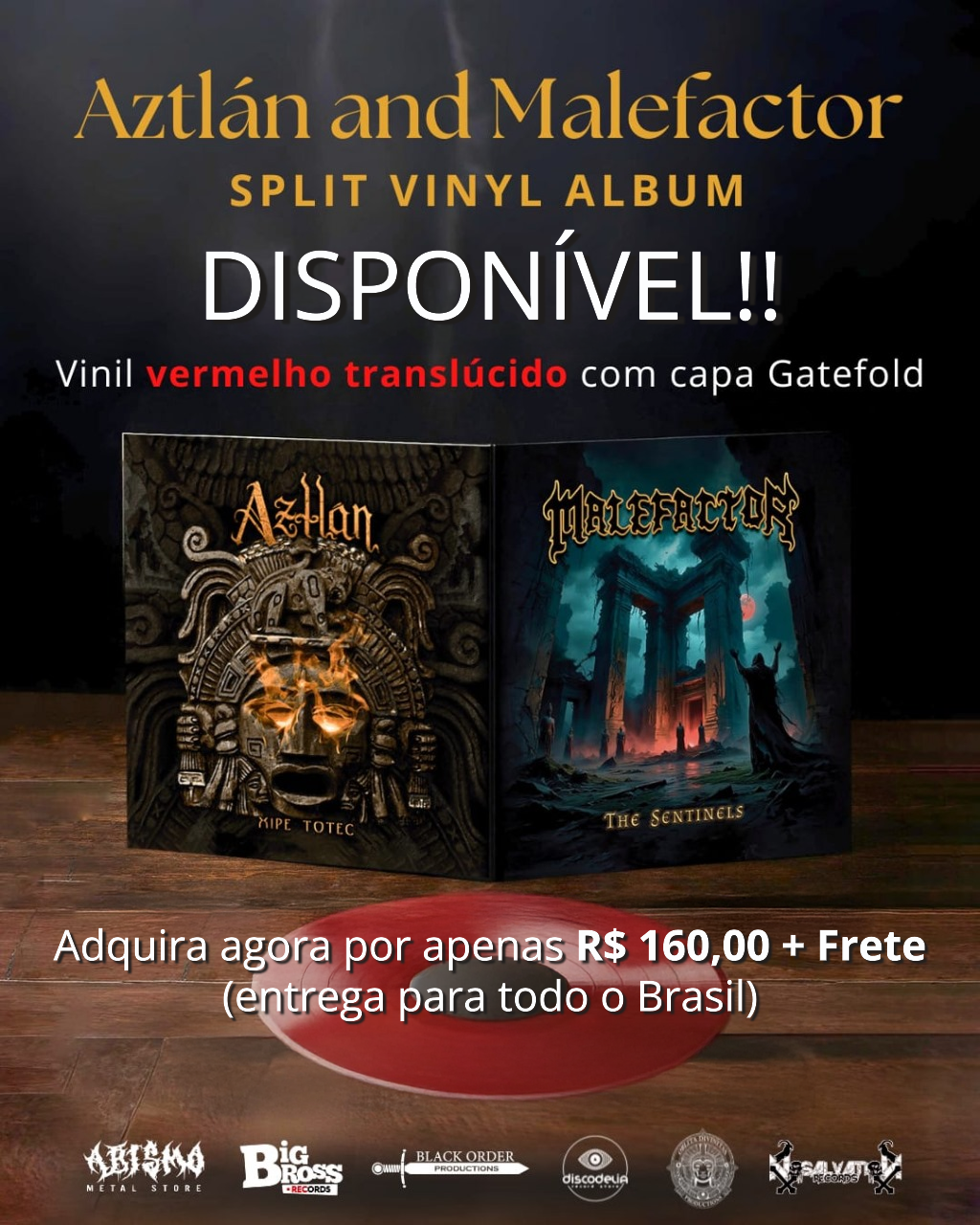 Split LP Aztlán e Malefactor