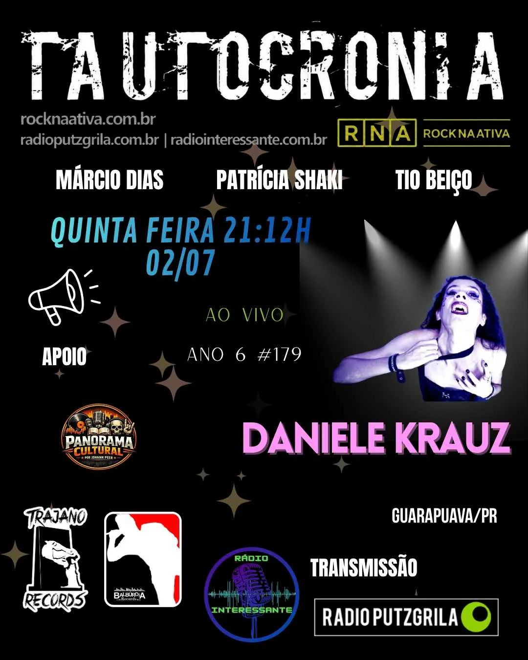 Daniele Krauz Tautocronia Cartaz