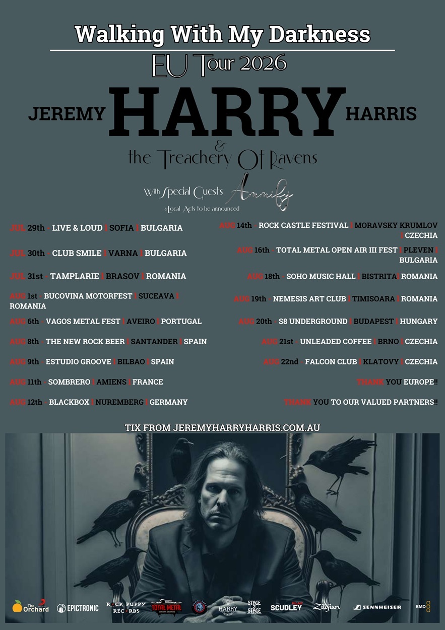 Walking With My Darkness European Tour 2026