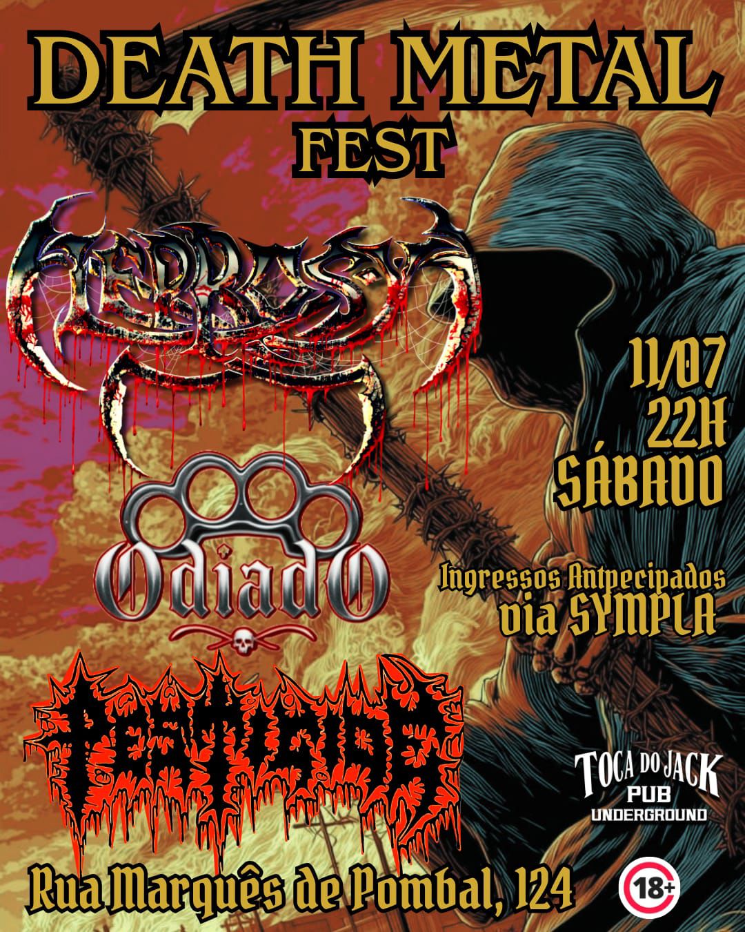 Cartaz Death Metal Fest