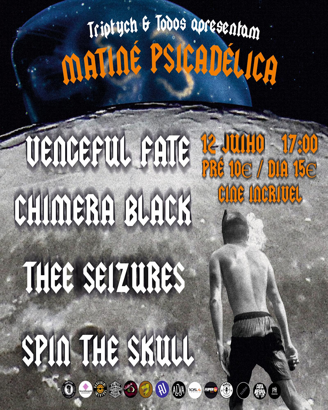 Cartaz Matiné Psicadélica