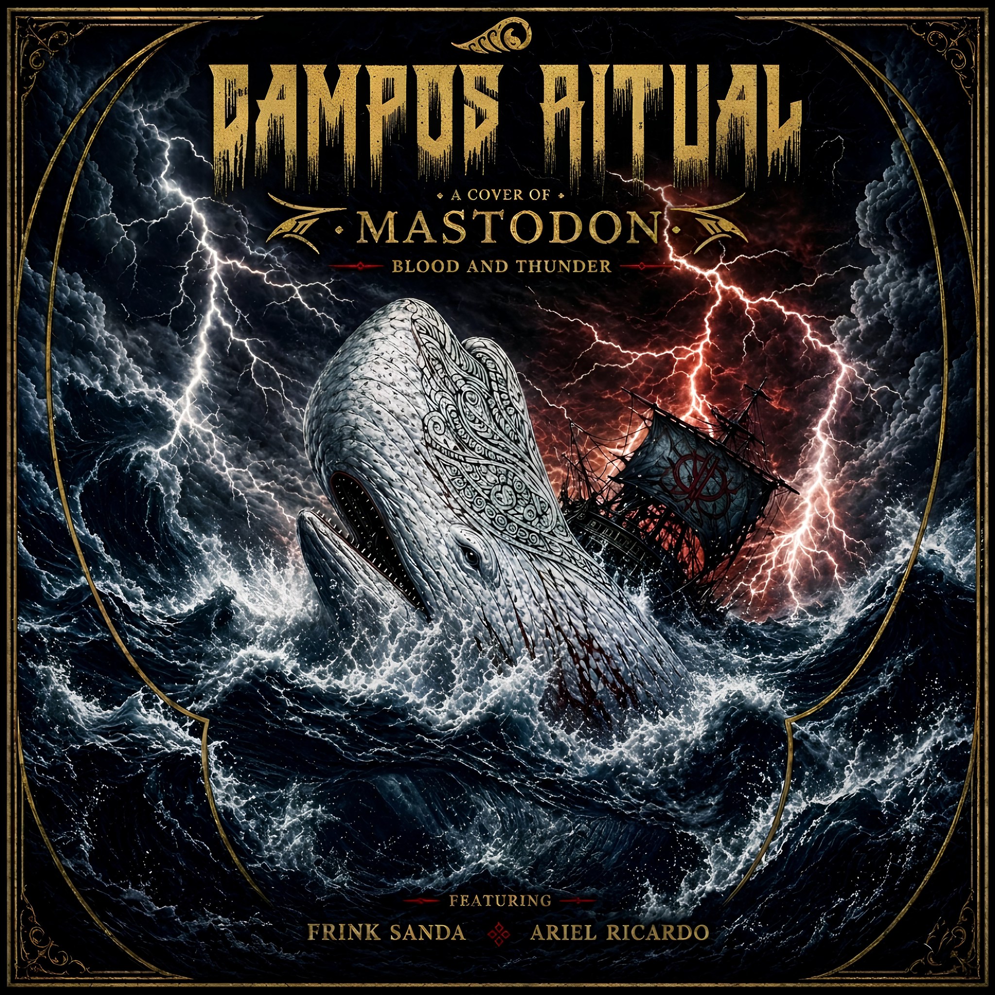 Capa do single Blood and Thunder