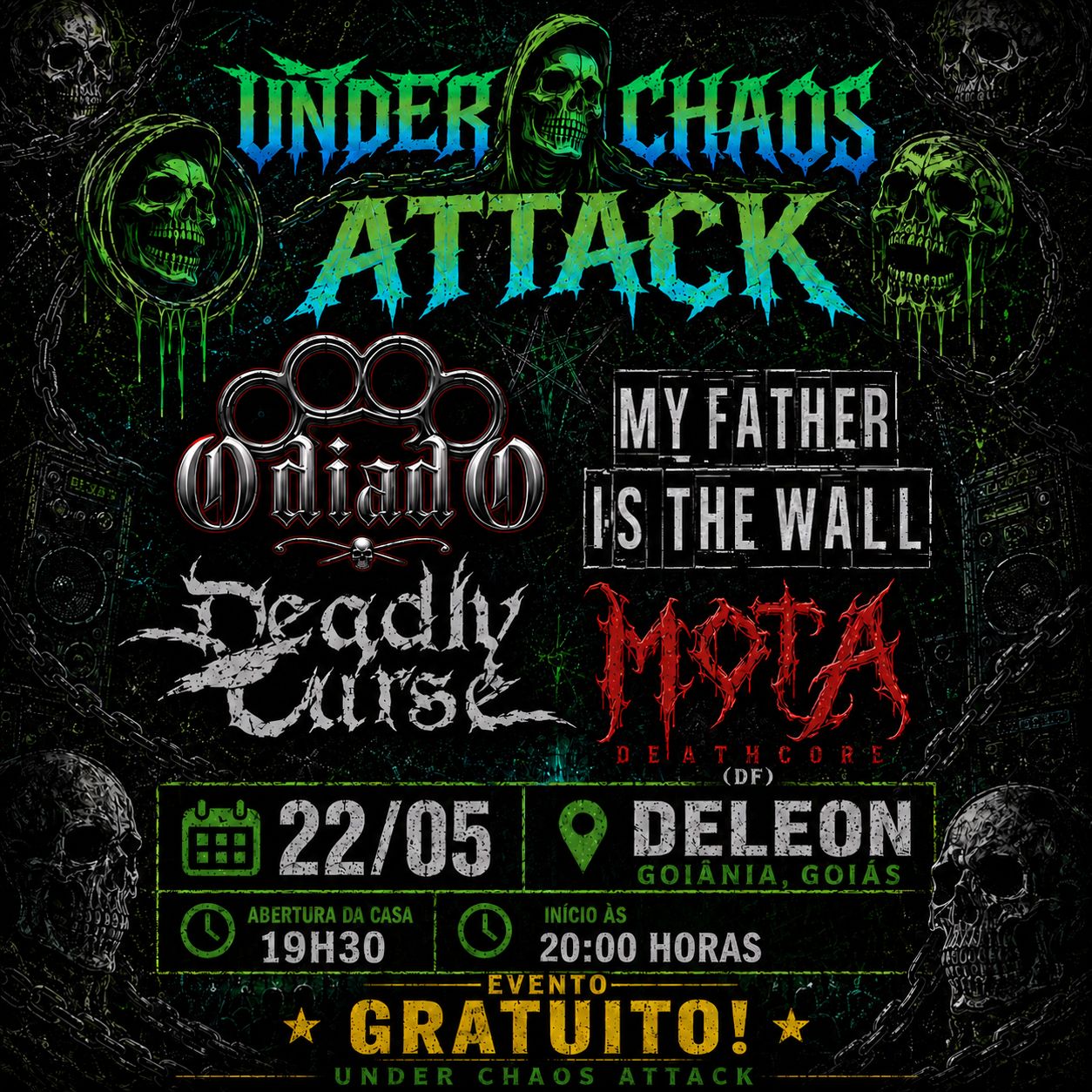 Cartaz Under Chaos Attack