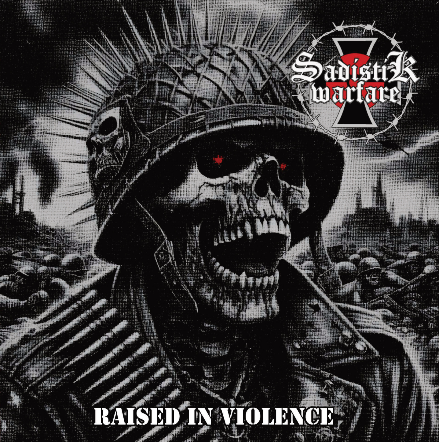 Capa do álbum Raised in Violence