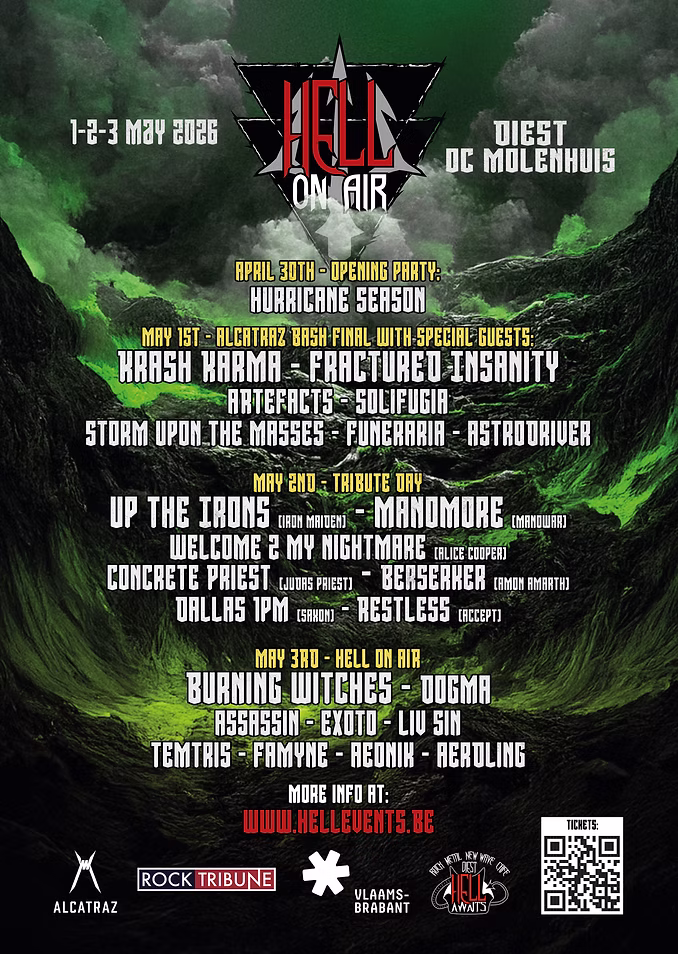 Cartaz Oficial Hell On Air Festival