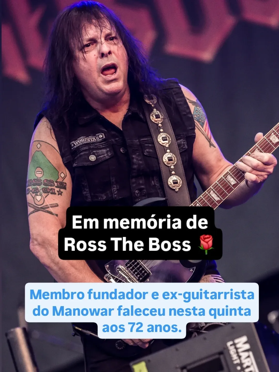 Ross the Boss em palco