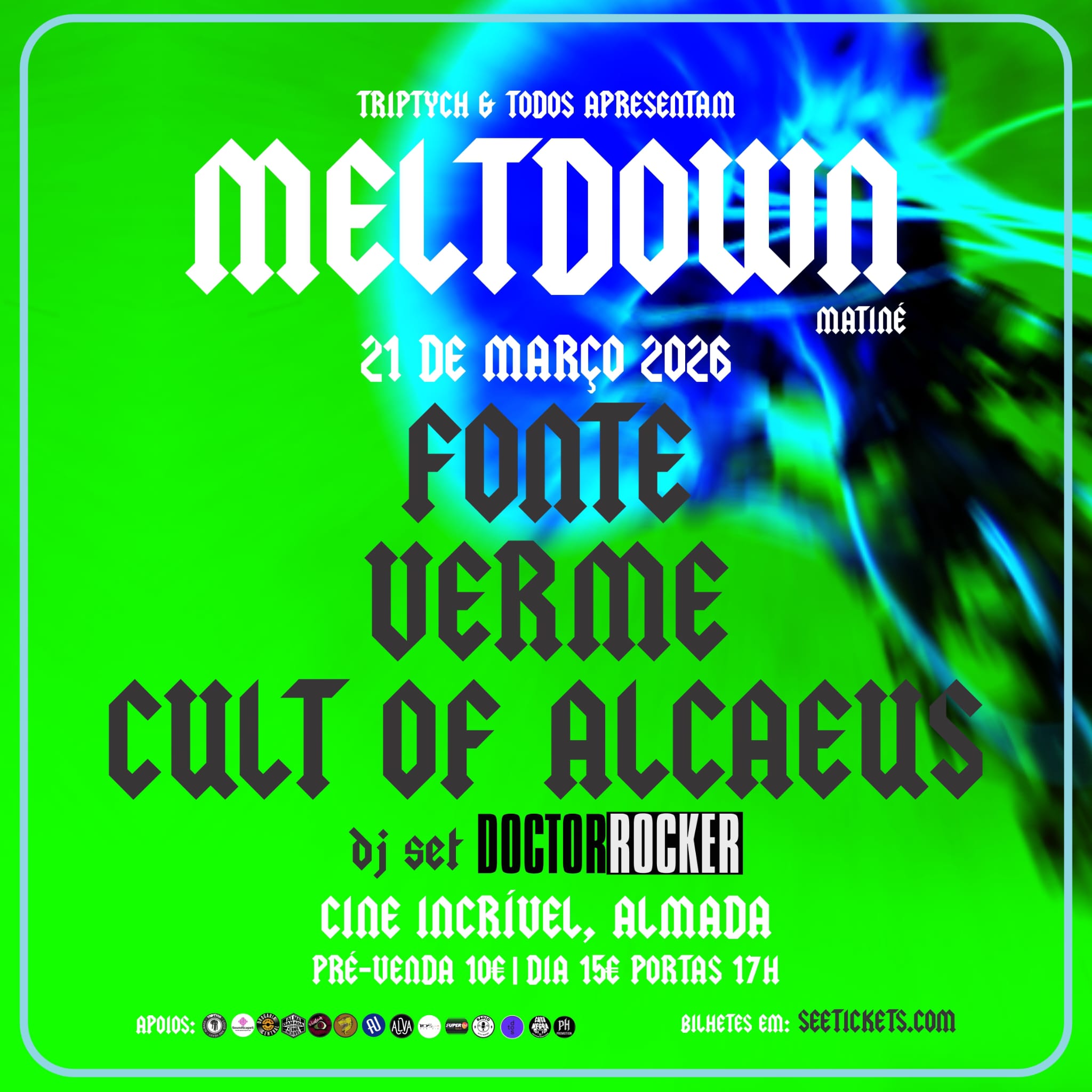 Cartaz Meltdown Matiné - 21 de Março de 2026