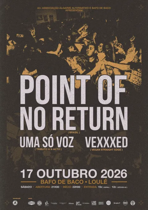 Cartaz Euro Tour Point of No Return