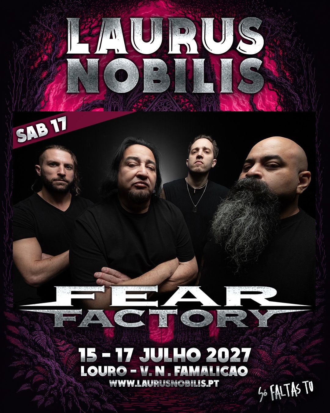 Fear Factory no Laurus Nobilis 2027