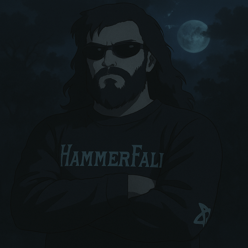 Caricatura do fundador