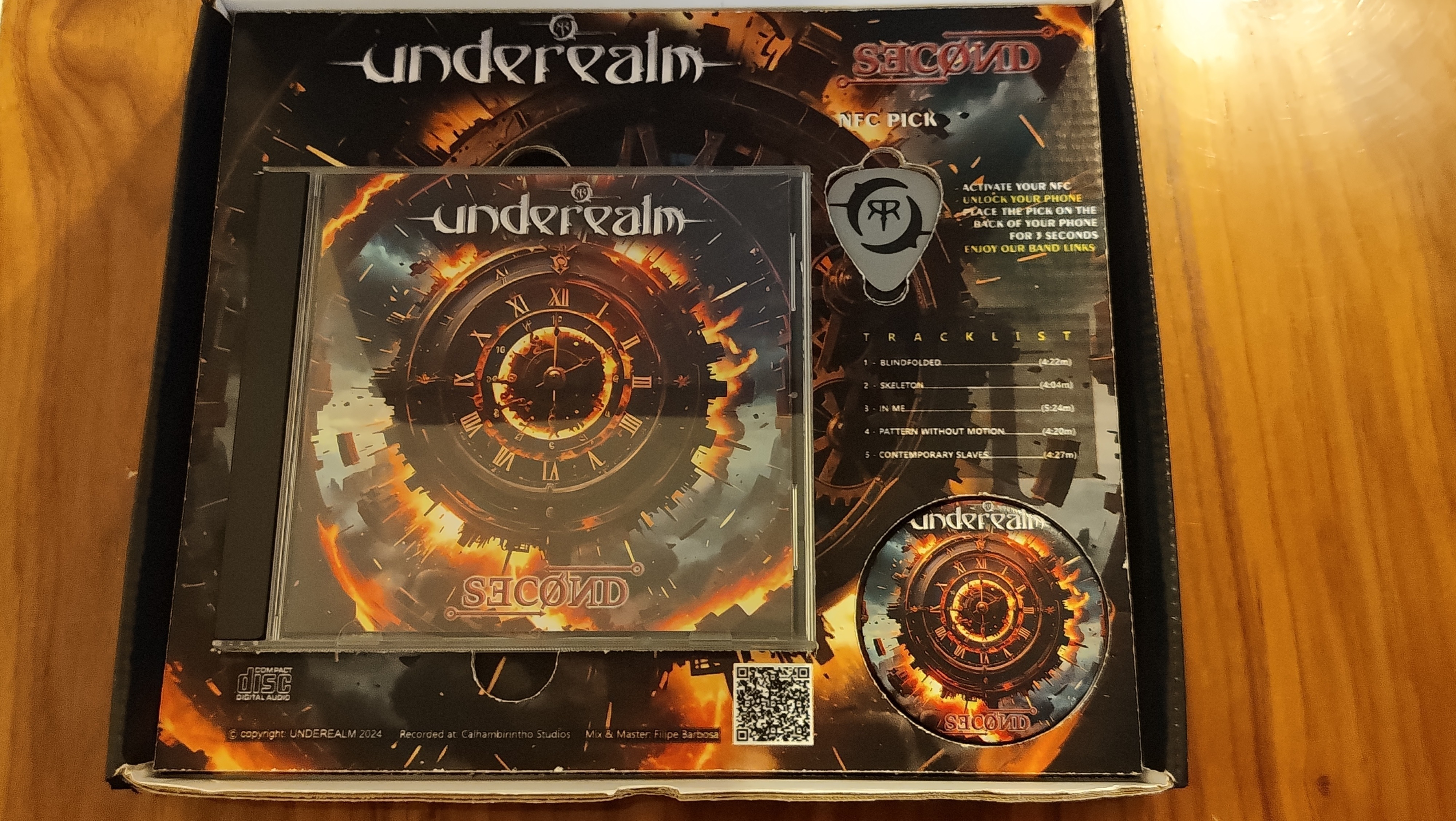 Box set do EP Second de Underealm