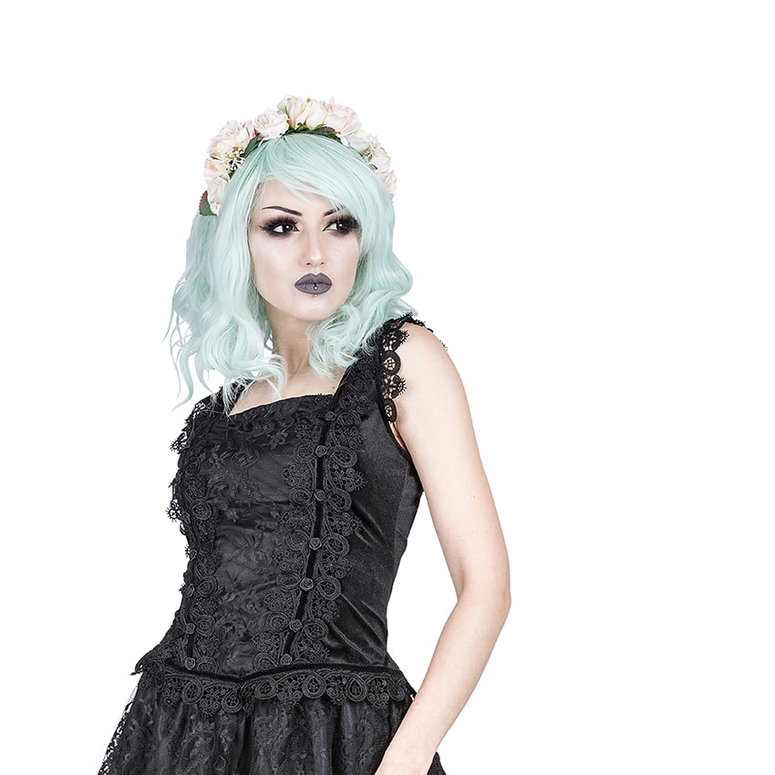 Sicilian Lace Velvet Top [1123 – Top] - €72.50 : Ravens Lair, Veste o ...
