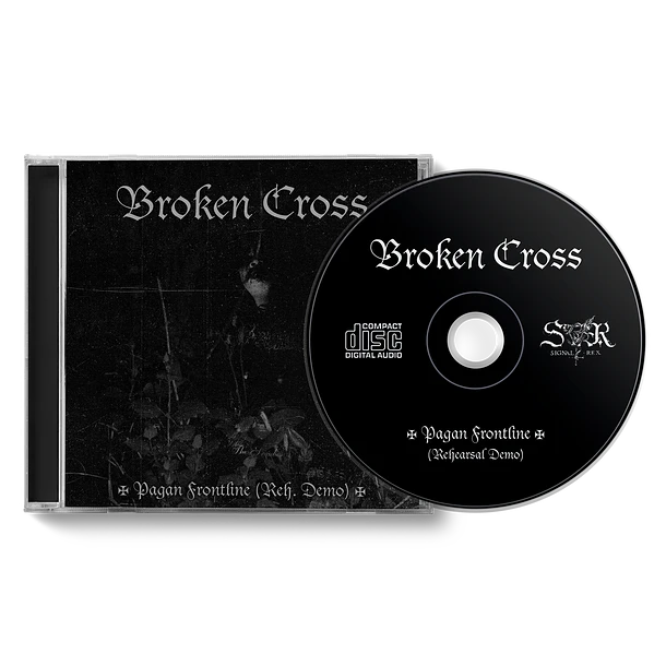 (image for) BROKEN CROSS - Pagan Frontline (Rehearsal Demo 2025) - CD !!! PRE-ORDER !!!