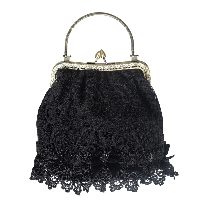 (image for) B103 – Victorian Lace Evening Handbag