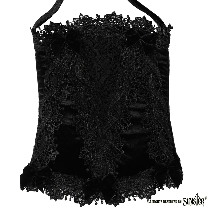 (image for) B083 – Gothic Velvet Tote Bag