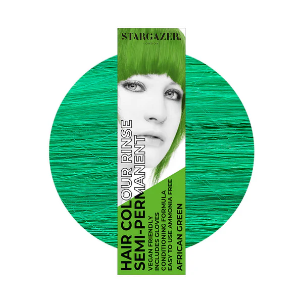(image for) Semi-Permanent Hair Colour - African Green